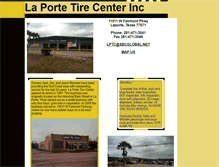 Tablet Screenshot of laportetire.com